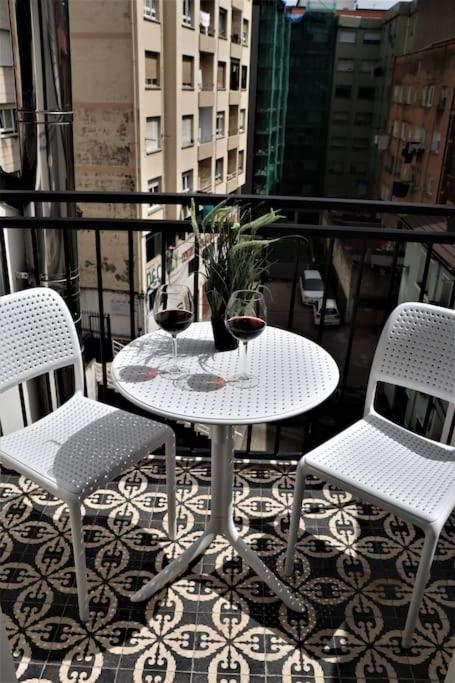 Alojamientos Turisticos Con Terraza En Santander Lapera Buitenkant foto