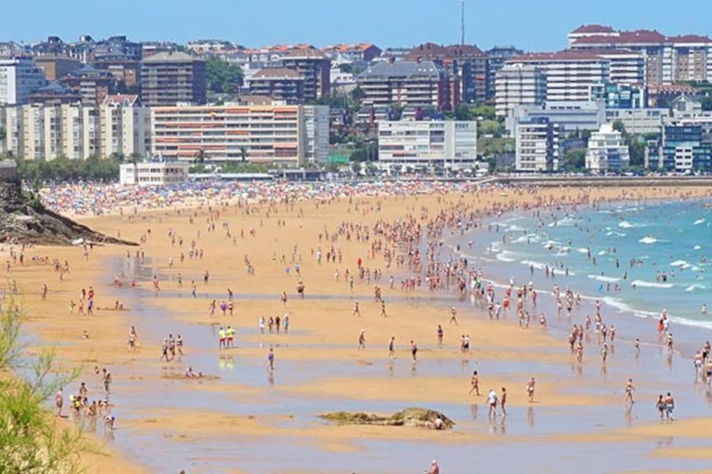 Alojamientos Turisticos Con Terraza En Santander Lapera Buitenkant foto